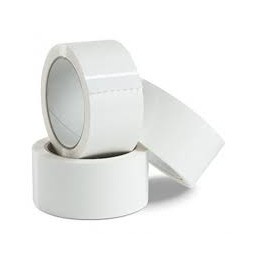 Rubans PVC 50mmx66m,BLANC