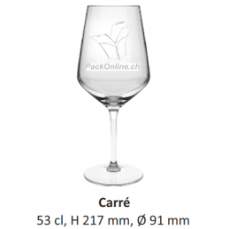 Verre dégustation Carré 53cl - Packonline