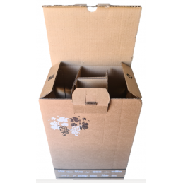 Carton de 6x70/75cl debout 100% automatique UNIVERSEL